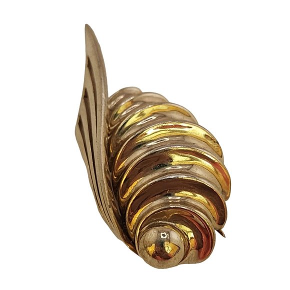 Vintage Heavy Signed Boucher Retro Brooch (A3645) - Picture 2 of 6